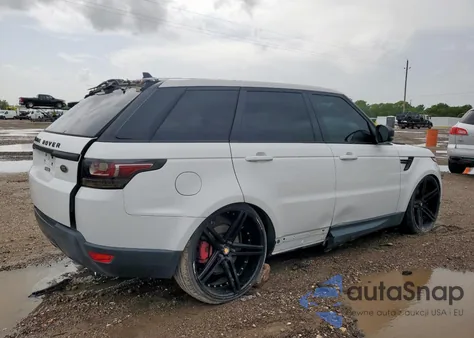 2016 Land Rover Range Rover Sport Hse из США, поврежденный, VIN SALWR2KFXGA637780